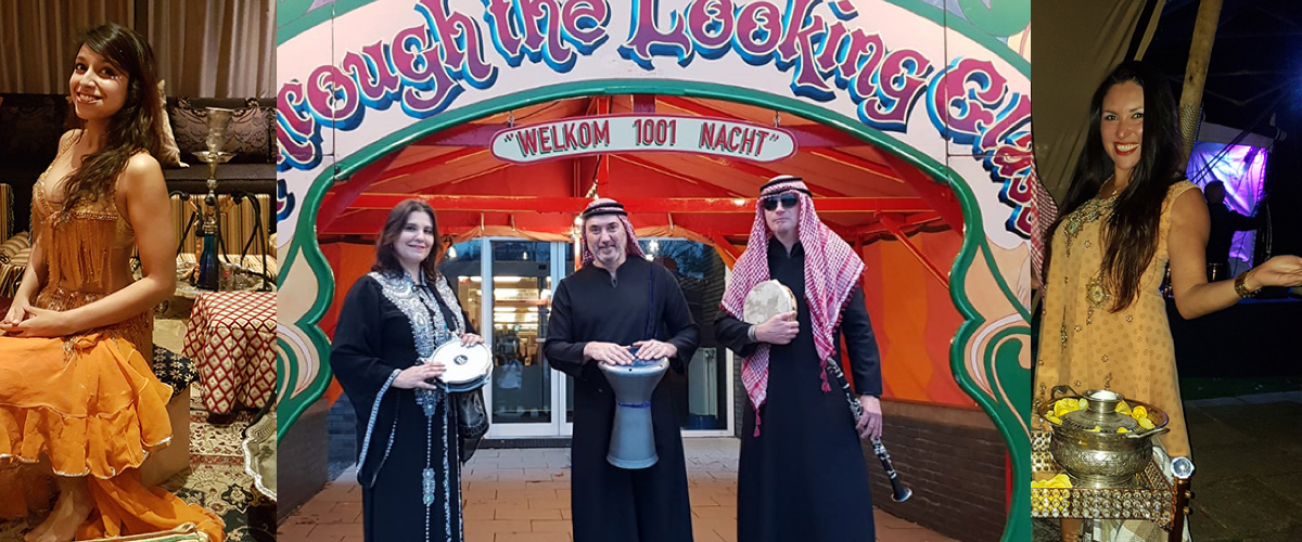 Rondlopende Live Band Arabische Muziek